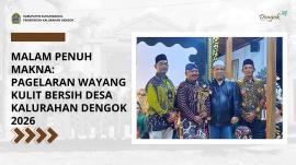 Malam Penuh Makna: Pagelaran Wayang Kulit Bersih Desa Kalurahan Dengok 2026